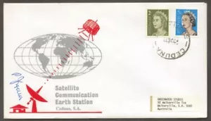 1972? Australia SATELLITE Communication Earth Station CEDUNA Space Flight Cover - Bild 1 von 1