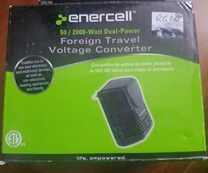Enercell 50/2000-Watt Dual Power Foreign Travel Voltage Converter - Imagen 1 de 2