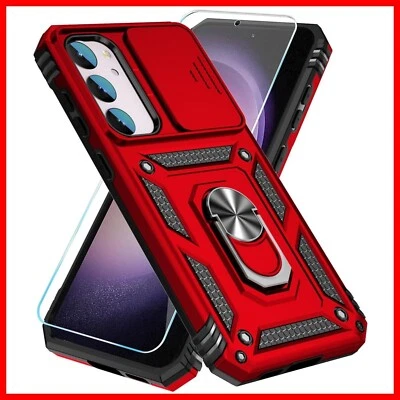 For Samsung Galaxy S23 Plus Case w/ Military Grade Protective Cover & Kickstand