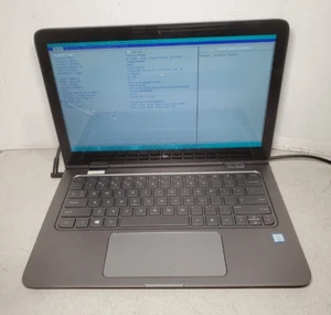 HP Envy x360 13-y0XX 13.3” i7-7500u 16GB NO SSD/OS/BACK-COVER! CRACKED LCD! #69 - Picture 1 of 5