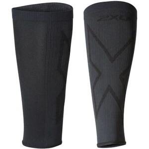 RUNNING COMPRESSION CALF SLEEVE 2XU BLACK UNISEX SUPPORT MUSCLE RECOVERY