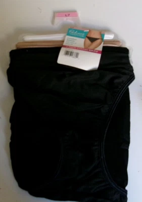 3 Bikini Radiant Vanity Fair String Estilo WHI/BGE/BL Talla 7 Negro Beige Blanco Foto 1 de 3