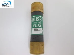 10X COOPER BUSSMANN NO 35 FUSIBLE 250V 35A CLASE K5 BUS ÚNICO *** NUEVO - Imagen 1 de 3