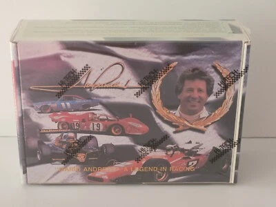 Vintage Sealed 1992 Hi-Tech MARIO ANDRETTI A Legend In Racing 50 Card Set - Image 1 of 4
