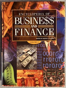 Encyclopedia of Busine$$ (Business) and Finance Hardcover (Ex-Library) - Imagen 1 de 13