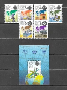 Hungary 1983 Communication set MNH+sheet MH - Picture 1 of 1