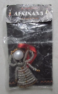 Pendentif artisanal Fabriqué au Kenya Afrikado Hauteur environ 6 cm Neuf - Bild 1 von 6