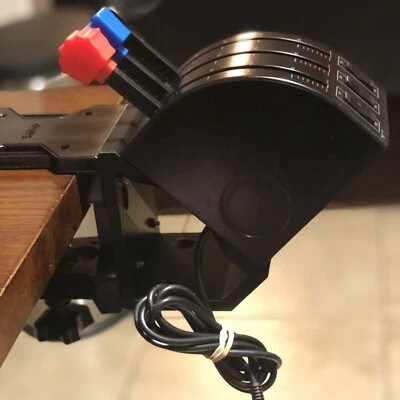 45 Grad Neigungsadapter für Saitek/Logitech Flight Sim Throttle Quadrant - Bild 1 von 4