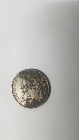 1834classic head half cent Cover