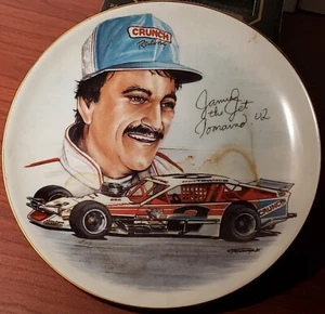 JAMIE TOMAINO DECORATIVE PLATE NASCAR MODIFIED TOUR RARE LOW INVENTORY 1 OF 1000 - Picture 1 of 2