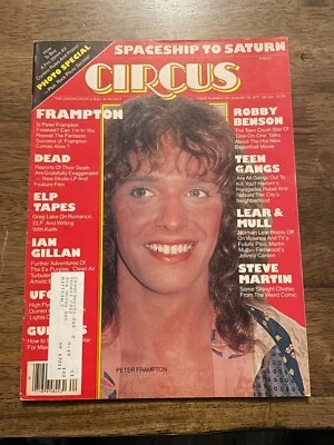 CIRCUS Magazine #162 August 18, 1977 Peter Frampton, Grateful Dead, ELP Gillan - Image 1 of 4