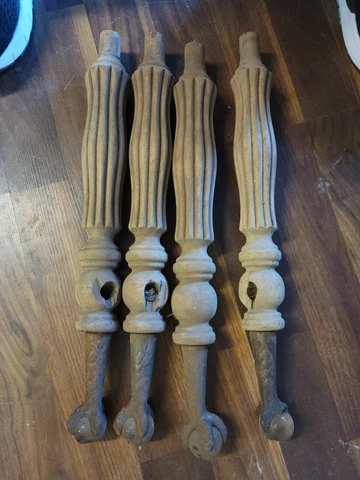 coffee table legs glass ball claw feet Cover