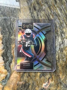 2023 Panini Select Ezekiel Elliott #185 Silver Prizms Die Cuts - Picture 1 of 2