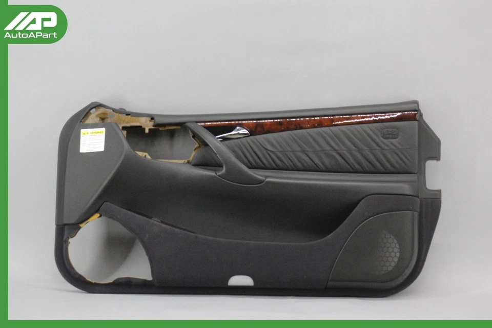 ✅ 00-06 Mercedes W215 CL500 CL55 AMG Cubierta de panel de puerta interior delantera derecha OEM Foto 1 de 4