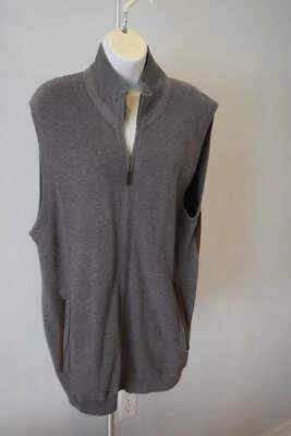 Tasso Elba Sleeveless Suede Vest - Image 1 of 4