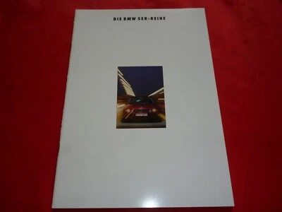 BMW Serie 5 E34 Sedán Touring 520i 525i 525ix 530i 540i Folleto 1992 Foto 1 de 4