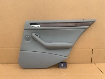 BMW E46 323i 325i 328i 330i 335i 1999-2005 sedán panel puerta trasera derecha gris Foto 1 de 4