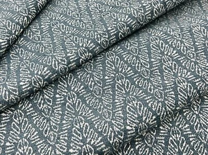 Groundworks Herringbone Zig Zag Weave Uphol Fabric- Topaz Weave Sea Wave 5.60 yd - Picture 1 of 4
