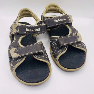 Sandalias Timberland Gris Niño 8 Buscador de Aventuras 2 Correas Gancho y Lazo Foto 1 de 4