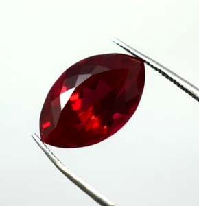 Piedra preciosa suelta rubí rojo MOGOK natural A++ de 19,00 quilates para hacer hermosas joyas - Imagen 1 de 9