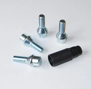 Pernos de rueda de bloqueo de 12 mm x 1,5 mm para adaptarse a Vauxhall Astra - Imagen 1 de 1