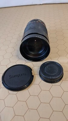 Lente de cámara con zoom automático Samyang MC 1:4,0-5,6 f=28-200 mm para Pentax No 920101 Foto 1 de 4