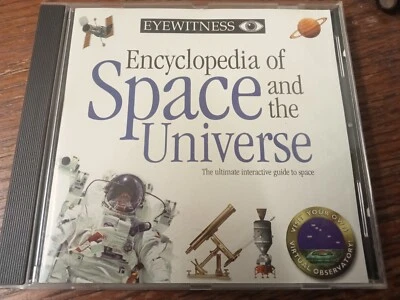 Eyewitness Encyclopedia of Space and the Universe 1996 CD The Ultimate Guide DK - Image 1 of 4