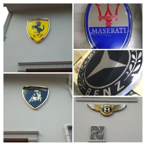 Ferrari Sign, Bentley Sign, Maserati Sign, Lamborghini Sign,  27.5 inc. - Bild 1 von 10