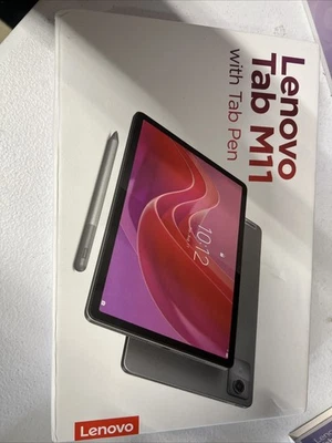 Tablet Lenovo Tab M11 con Bolígrafo - 4GB / 128GB / 11" / Gris Luna (ZADA0140US) Foto 1 de 2