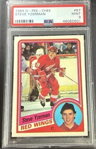 1984 O-Pee-Chee Steve Yzerman PSA 9 # 67 - Bild 1 von 2
