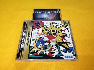 TARJETA SONIC JAM SEGA SATURN SPINE + TARJETA REG. - Imagen 1 de 4