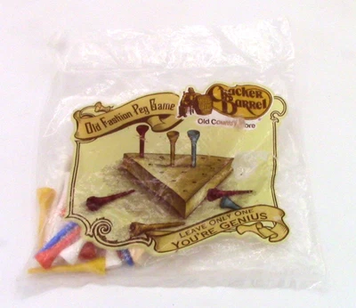 Cracker Barrel Old Fashion Peg Game New Sealed with bag damages 2024 - Image 1 of 2