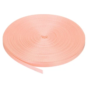 Cinghia in nylon piatta 3/8" 50 iarde rosa ciliegia chiaro per portapacchi fai da te - Foto 1 di 7