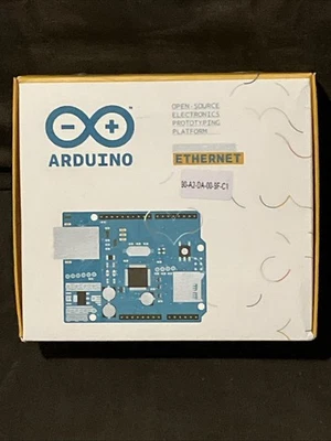 Original Arduino 10/100 Ethernet Shield W5100 with micro SD - Made In Italy 🇮🇹 - Image 1 of 4