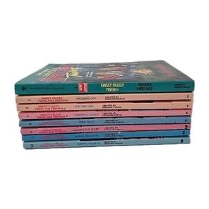 Lot Of 7 VTG Sweet Valley Twins And Friends Books #5-9,11,12 & 1 Sweet Valley... - Picture 1 of 10