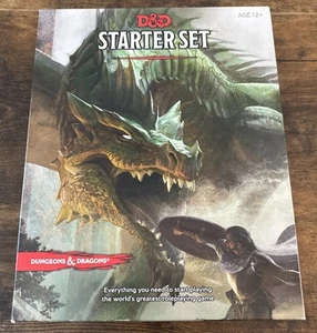 Juego de inicio completo D&D Dungeons & Dragons - NUEVO caja abierta - dados sellados - Imagen 1 de 11