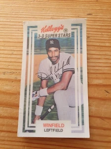 1983 Kellogg's 3-D Super Stars DAVE WINFIELD New York Yankees #15 - Bild 1 von 3