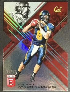 2017 Elite Draft Picks Aspirations Die Cut Red Aaron Rodgers 30/49 #2 - Picture 1 of 3