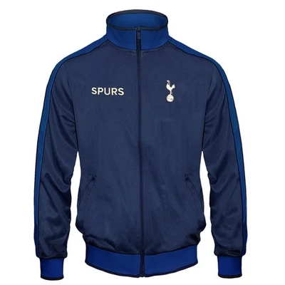 Tottenham Hotspur Boys Jacket Track Top Retro OFFICIAL Football Gift - Image 1 of 3