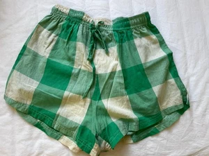 Zulu Zephyr Green Check Shorts Size 8 - Picture 1 of 3