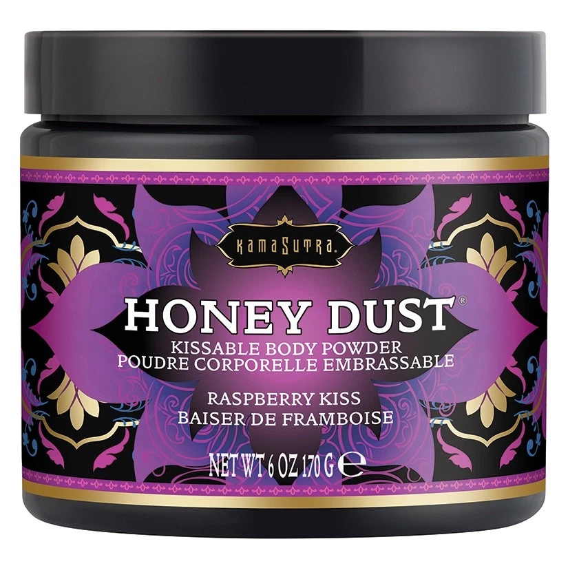 HONEY DUST RASPBERRY  KISSABLE BODY POWDER ORIGINAL 6 OZ - Image 1 of 1