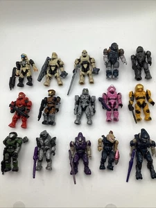 Halo Mega Construx lot of 15 figures Plus Weapons (lot4) - Bild 1 von 7