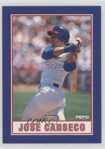 1990 Pepsi Jose Canseco Jose Canseco #2-10