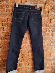 Massimo Dutti Jeans Slim Fit US 31/Euro 40/ Mex 31 Dark Denim 33L - Picture 1 of 3