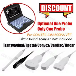 7.5Mhz Linear Probe Transducer For contec CMS600P2/VET ultrasound scanner machin - Picture 1 of 5