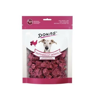 Dokas Dog Cubetti Di Petto D'Anatra, Ceci, Barbabietola 8 X 150G - Picture 1 of 1