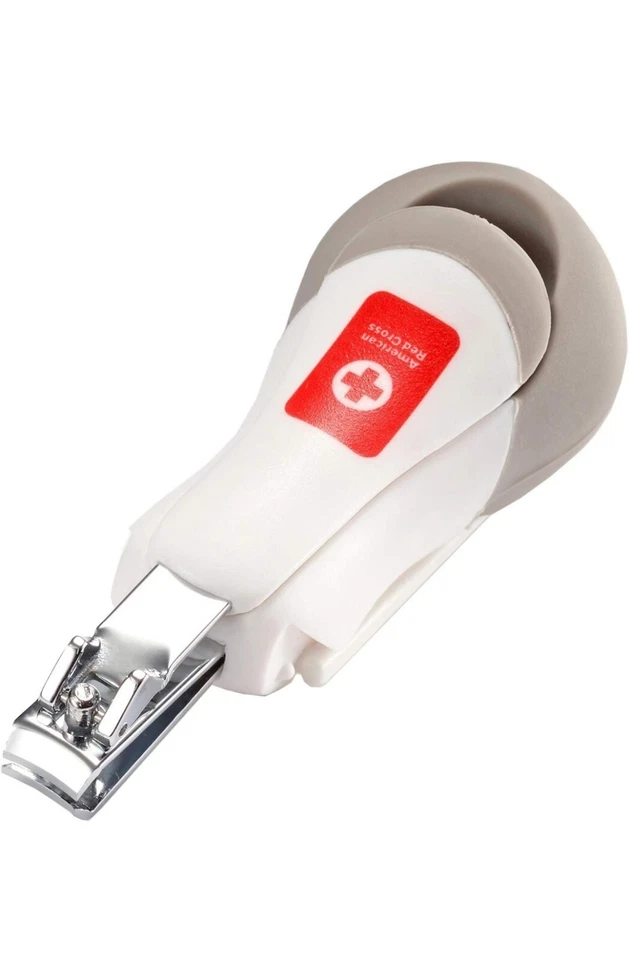 The First Years Deluxe Nail Clipper with Magnifier American Red Cross BPA Free - Image 1 of 4