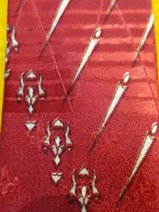 1950s VINTAGE BOLD LOOK RED ~ WEMBLEY ~ SKINNY NARROW MENS DRESS SHIRT TIE ~ 52" - Picture 1 of 6