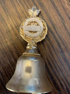 Canadian Empress Souvenier Bell Gold Used - Picture 1 of 4