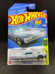Hot Wheels Layin Lowrider NEW 2022 M Case, Blue Green - Picture 1 of 3